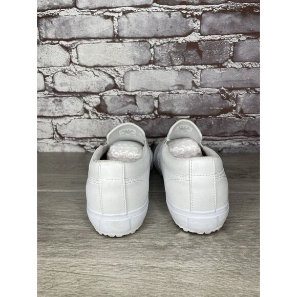 Infinity By Cherokee White Leather Slip Resistant Slip On Shoes Women 10M US/42 - Picture 15 of 16